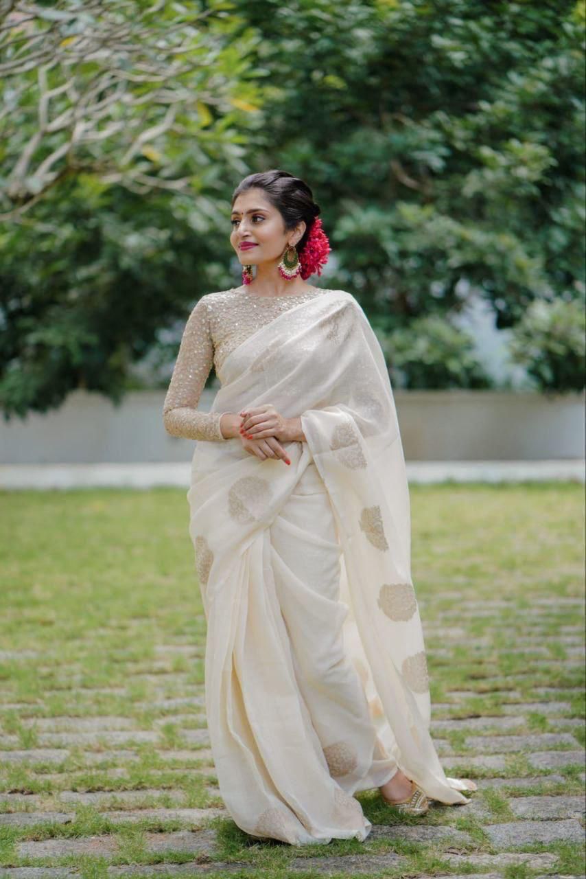 TRANDING LINEN SAREE