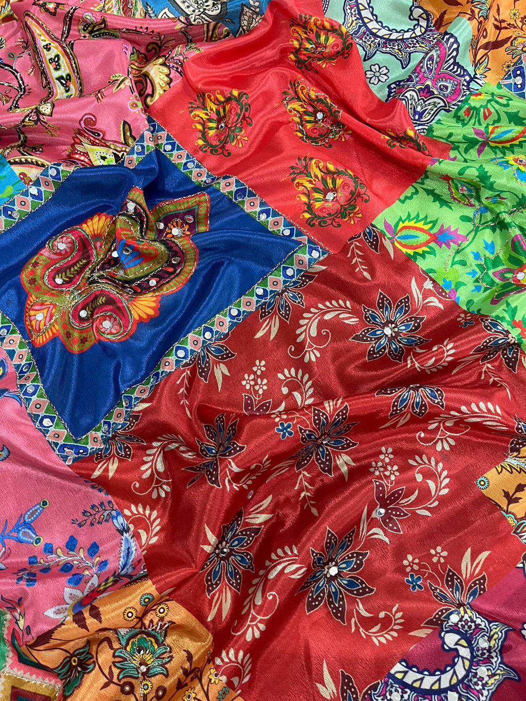 Kalamkari Printed Designer Saree