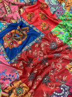 Kalamkari Printed Designer Saree