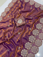 Space Silk Saree