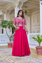 New Festival Lehenga choli & koti👗
