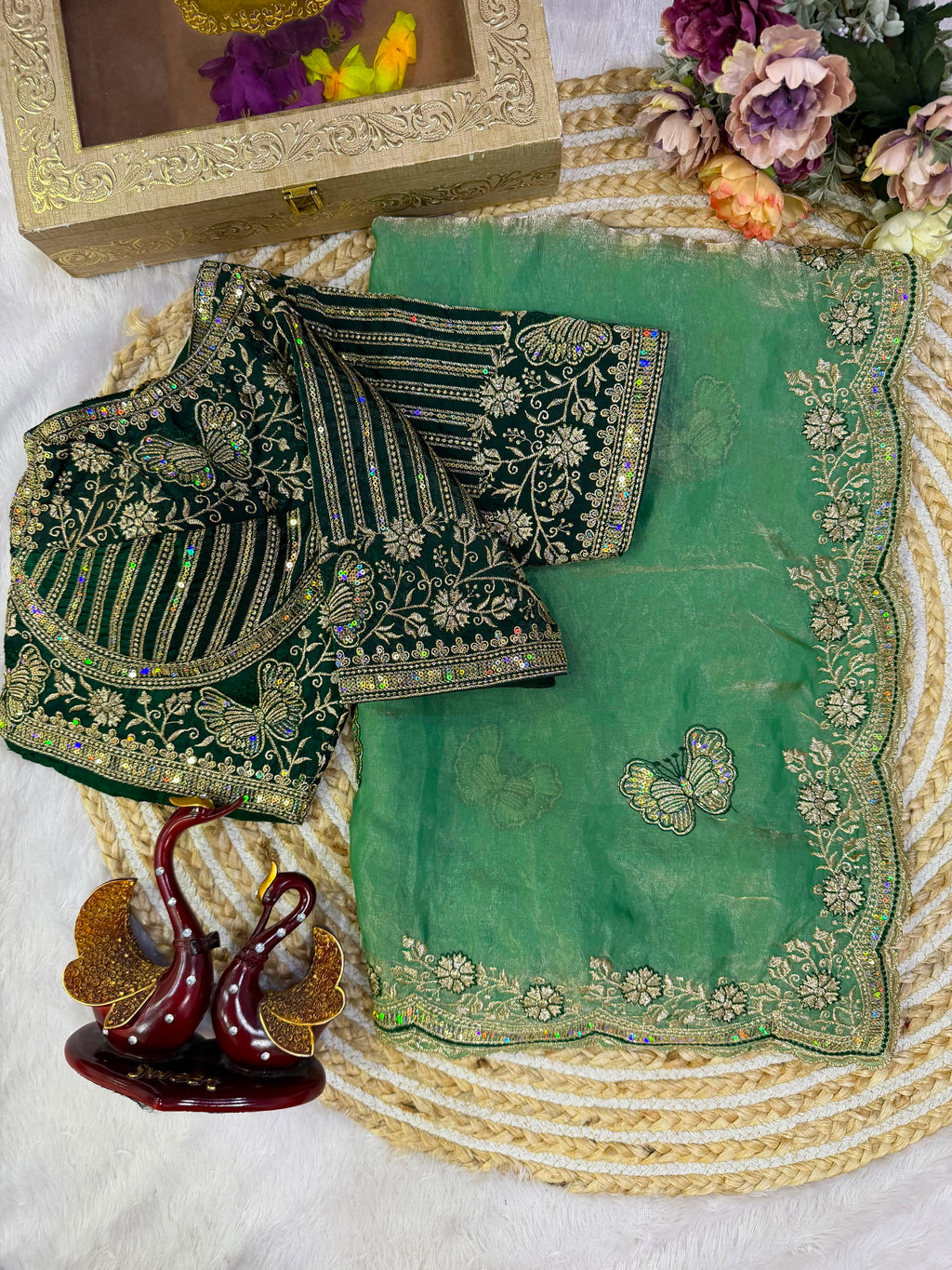 Skft Frendy Satin Saree