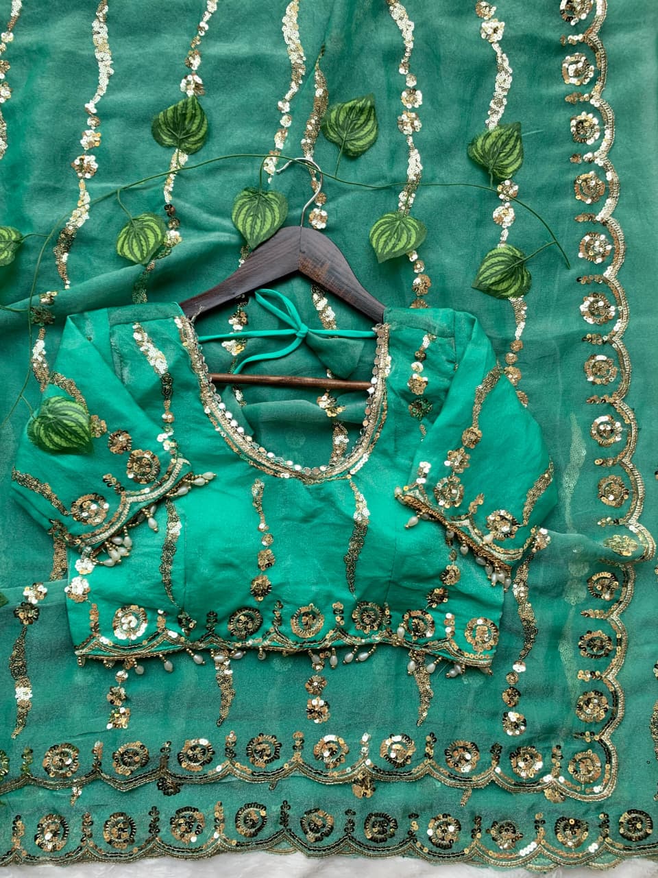 Supriya Sequence Laheriya Saree