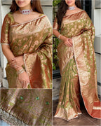 Madhvi Tai Banarasi Silk Saree