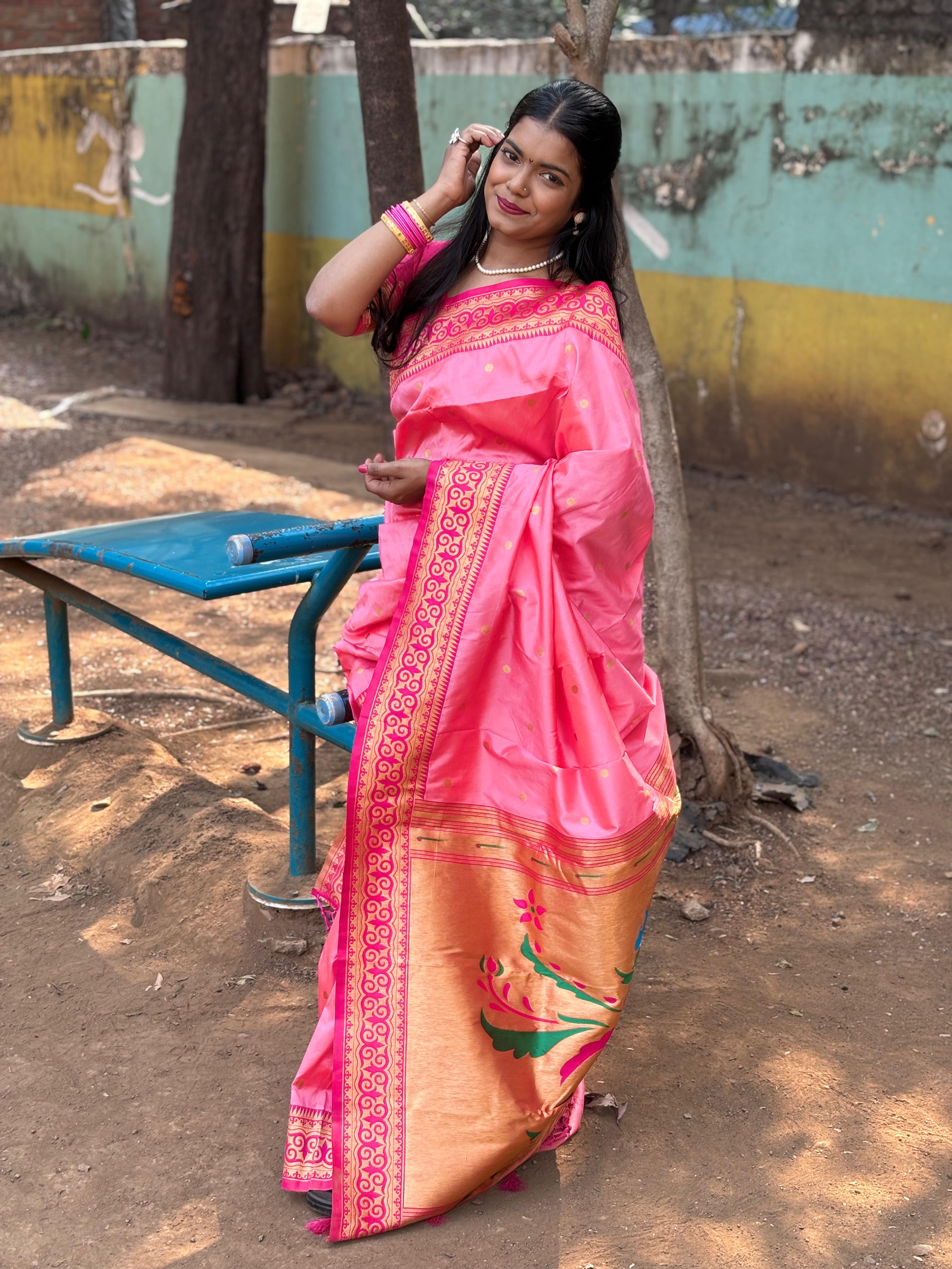 PAITHANI SOFT SILK SAREE