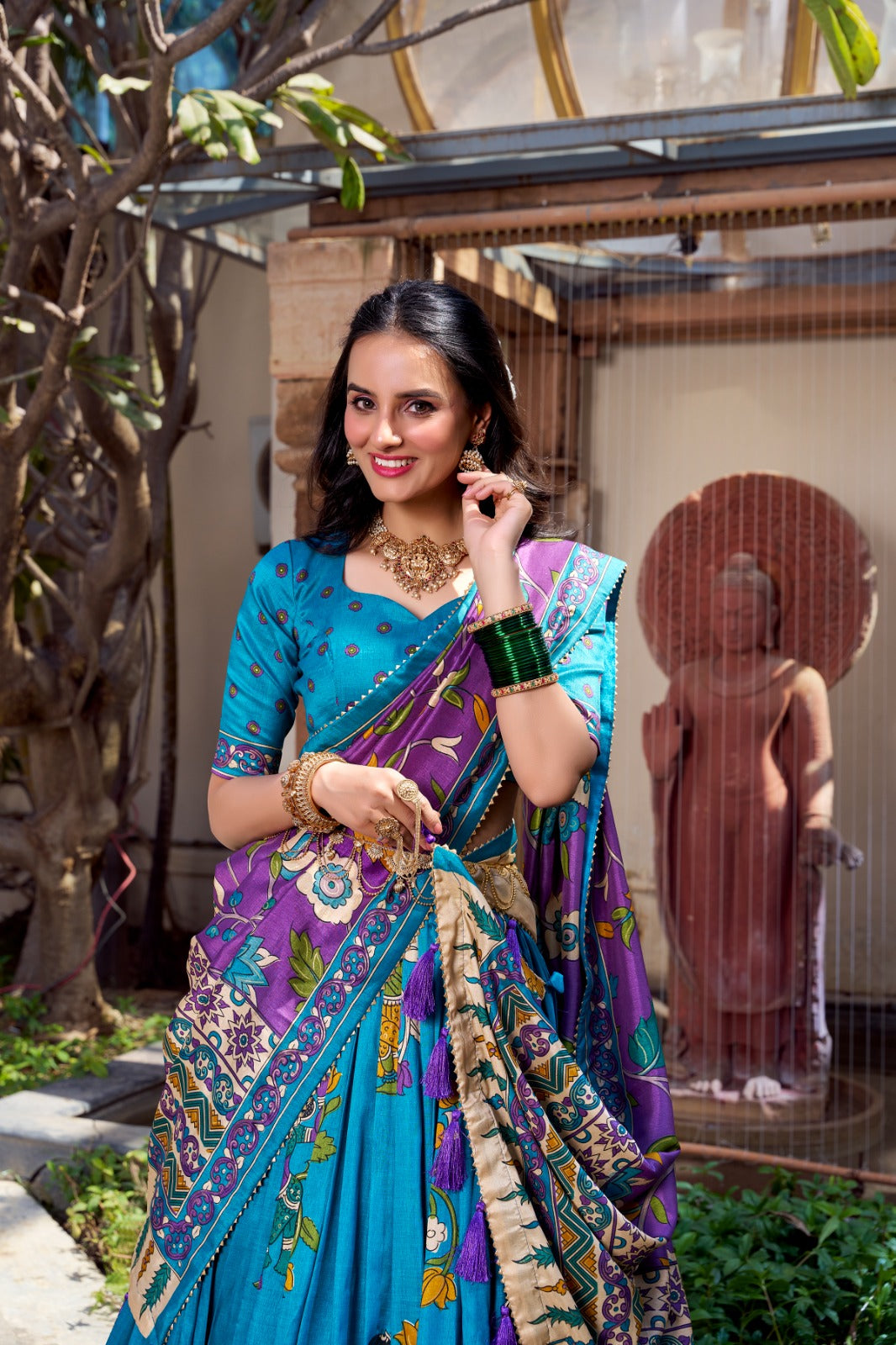 NEW FESTIVAL SILK LEHENGA