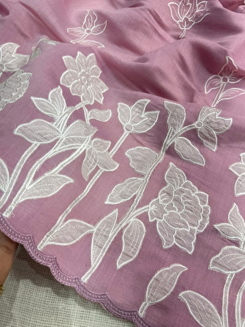 Mul Chiffon Festival Special Desgin Saree