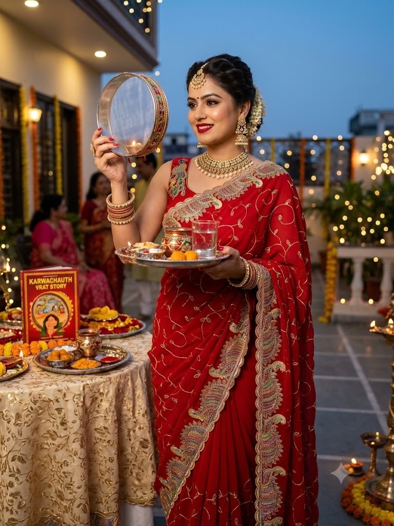 Karvachauth Special Saree