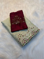 Pure soft Rangoli silk saree