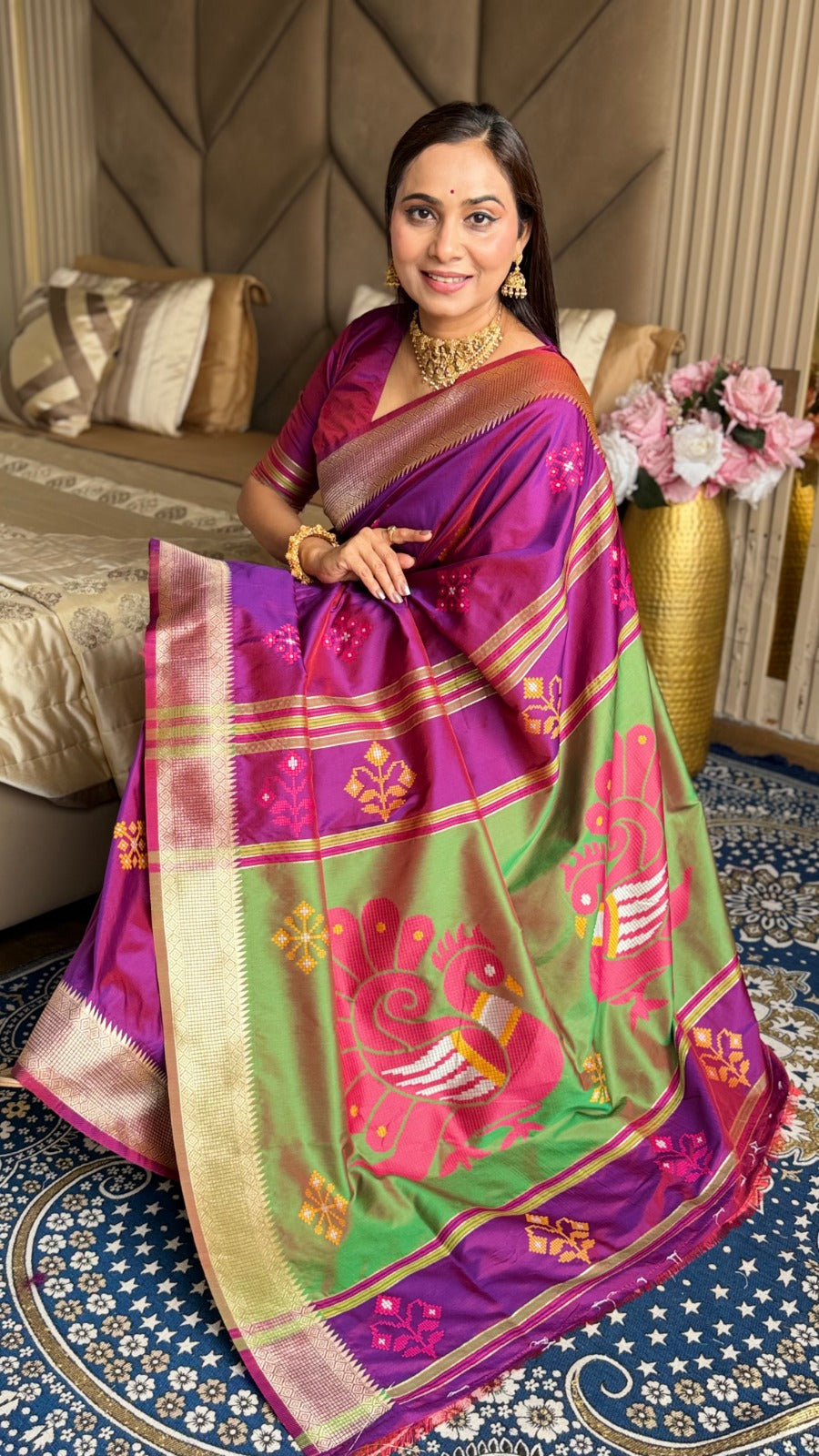 Handloom Patola Silk Saree