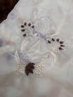 White Lily Crystal Silk