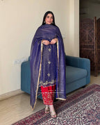 EMBRODERY SEQUENCE GOWN & DUPPATA