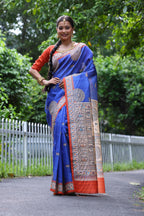 Soft Tusser Silk Saree