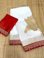 DURGA POOJA SPECIAL PURE KHADHI SAREE