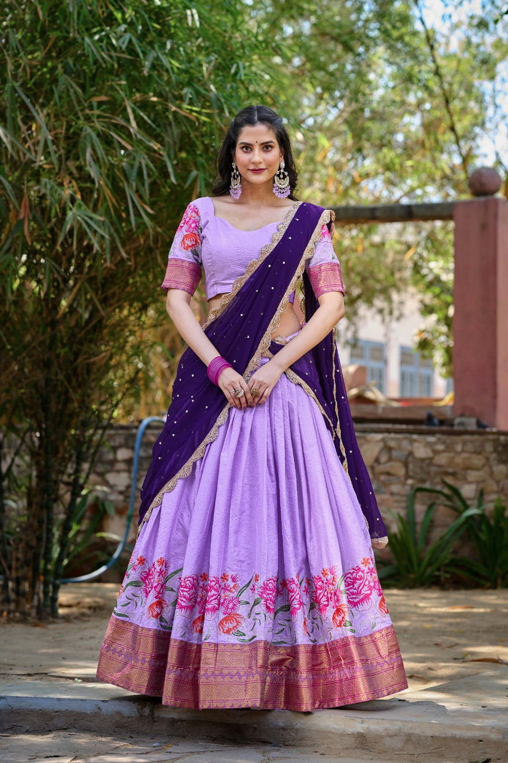 Cotton Silk Lehenga