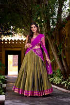Kanchipuram Silk  Lahenga Collection
