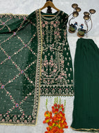 PARTY WEAR TOP AND PANT