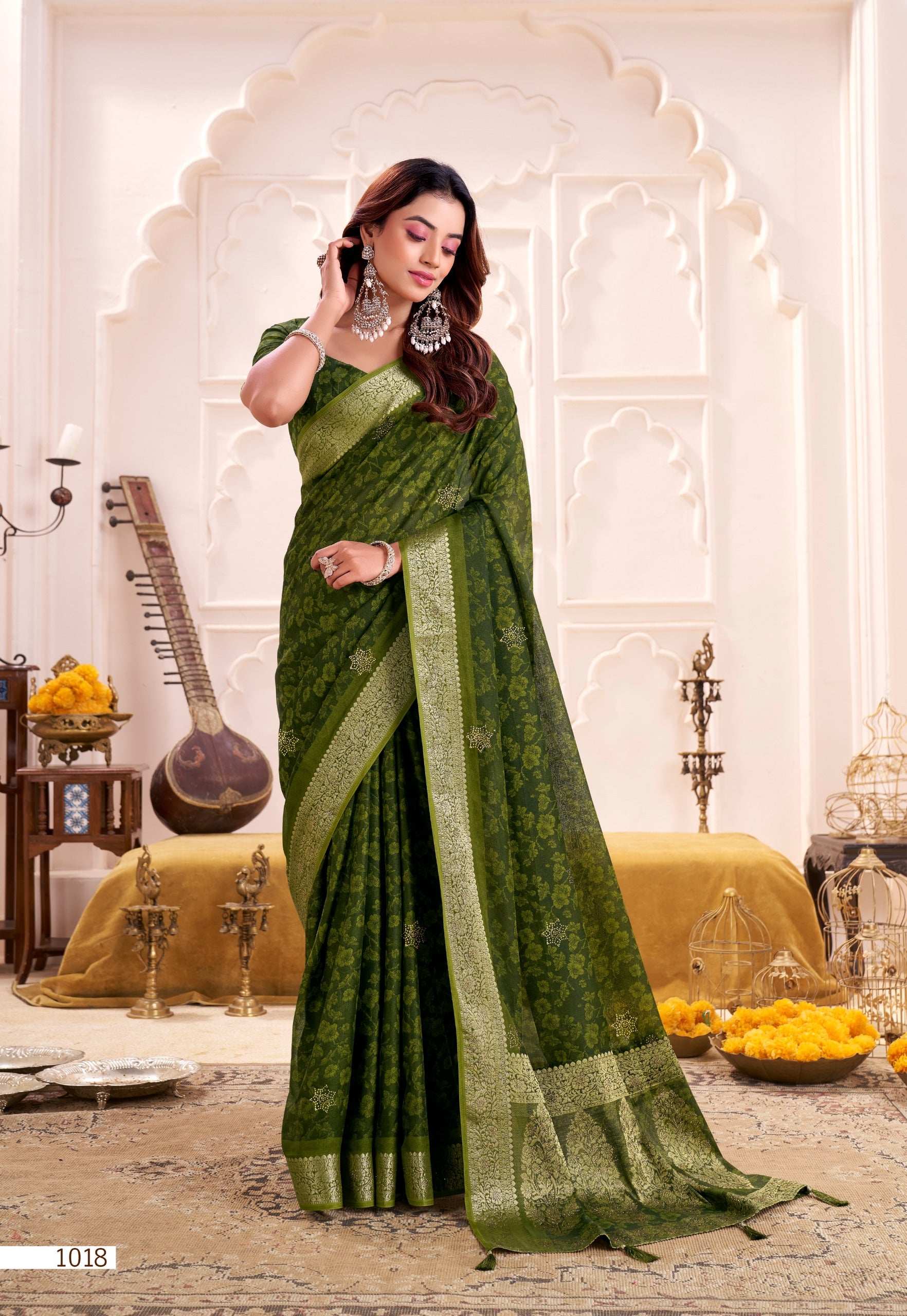 SUPERHIT JEQUARD PALLU SAREE