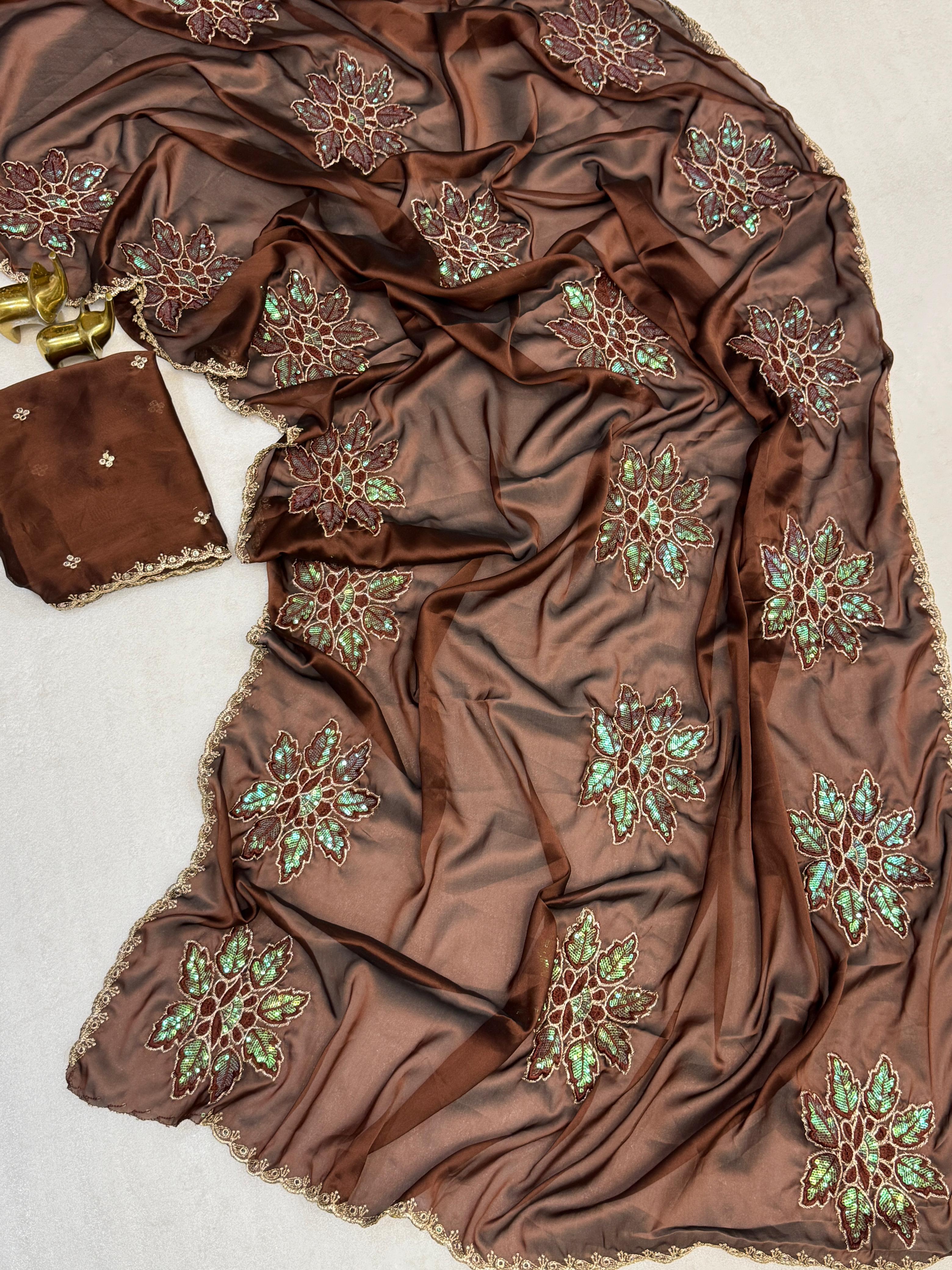 HEAVY RANGOLI SILK FABRIC SAREE