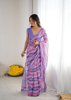 Saree Look Rich Georgette Silk