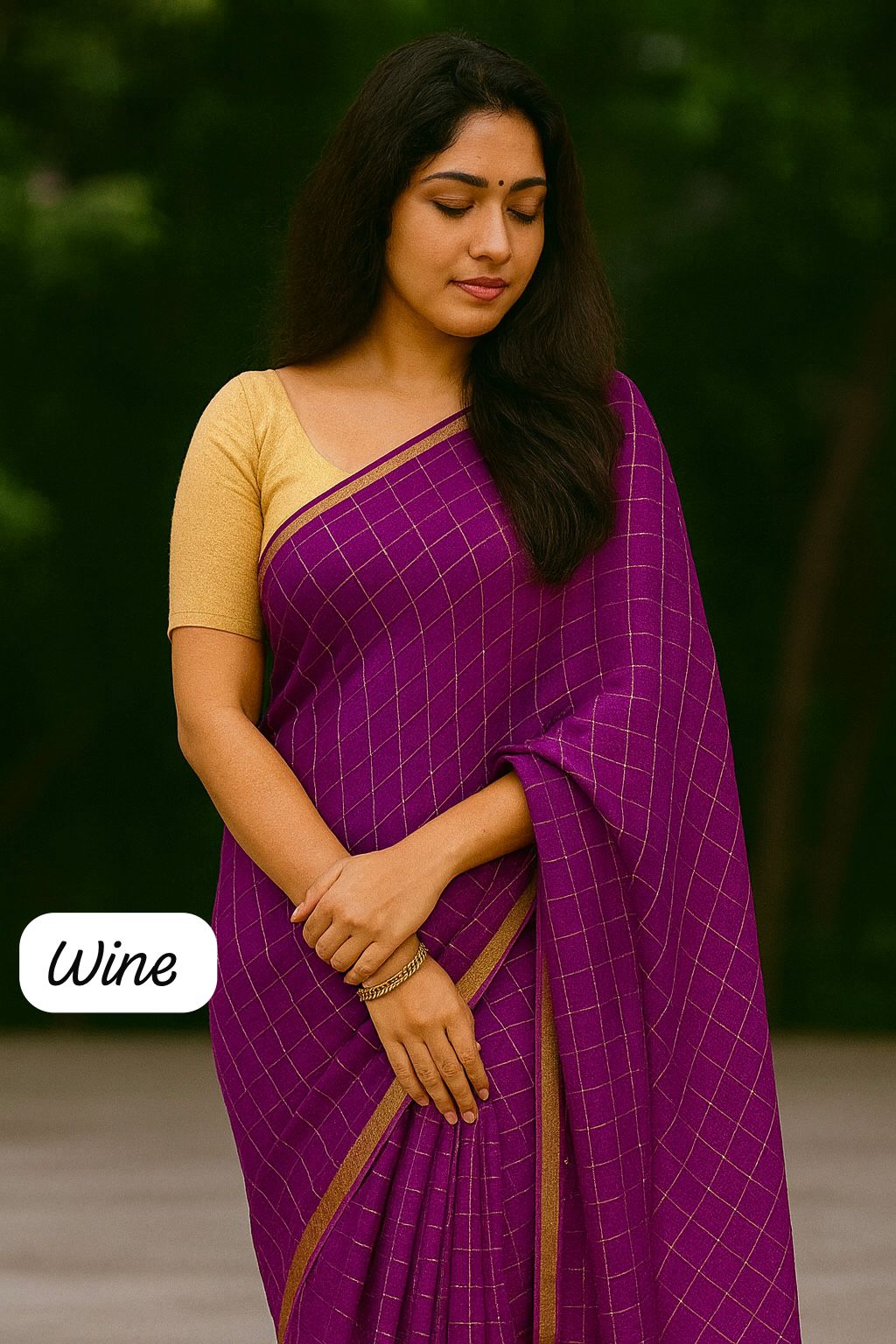 ZARI BORDER SAREE