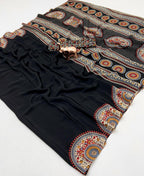 PURE SATIN SILK SAREE