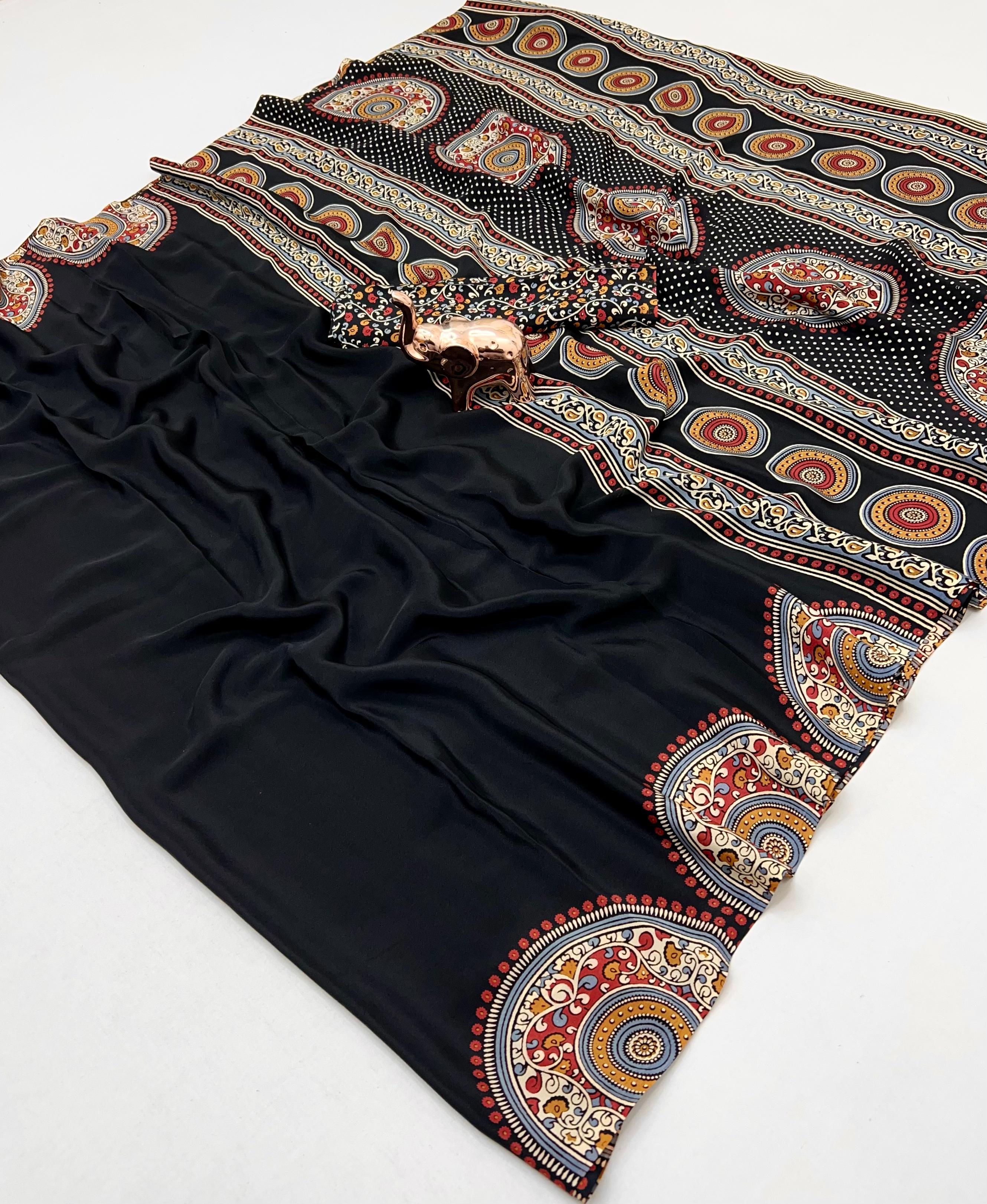 PURE SATIN SILK SAREE
