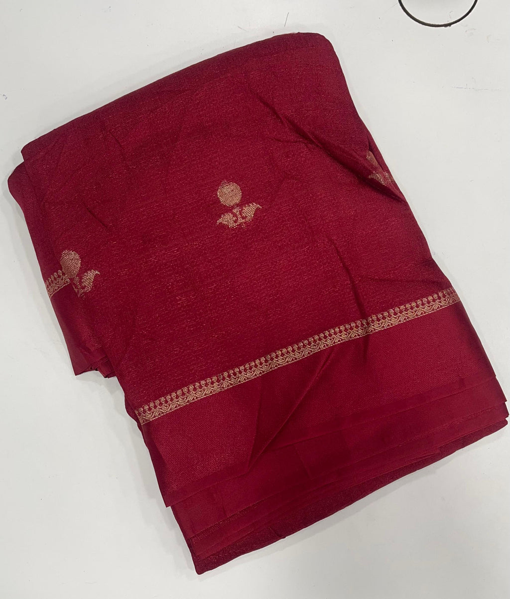 VISCOSE KHADI SILK SAREE