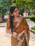 Shaded Fendy Chiffon Saree