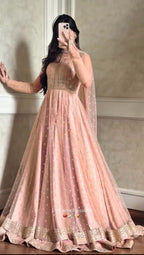 Fox Georgette Wedding Gown