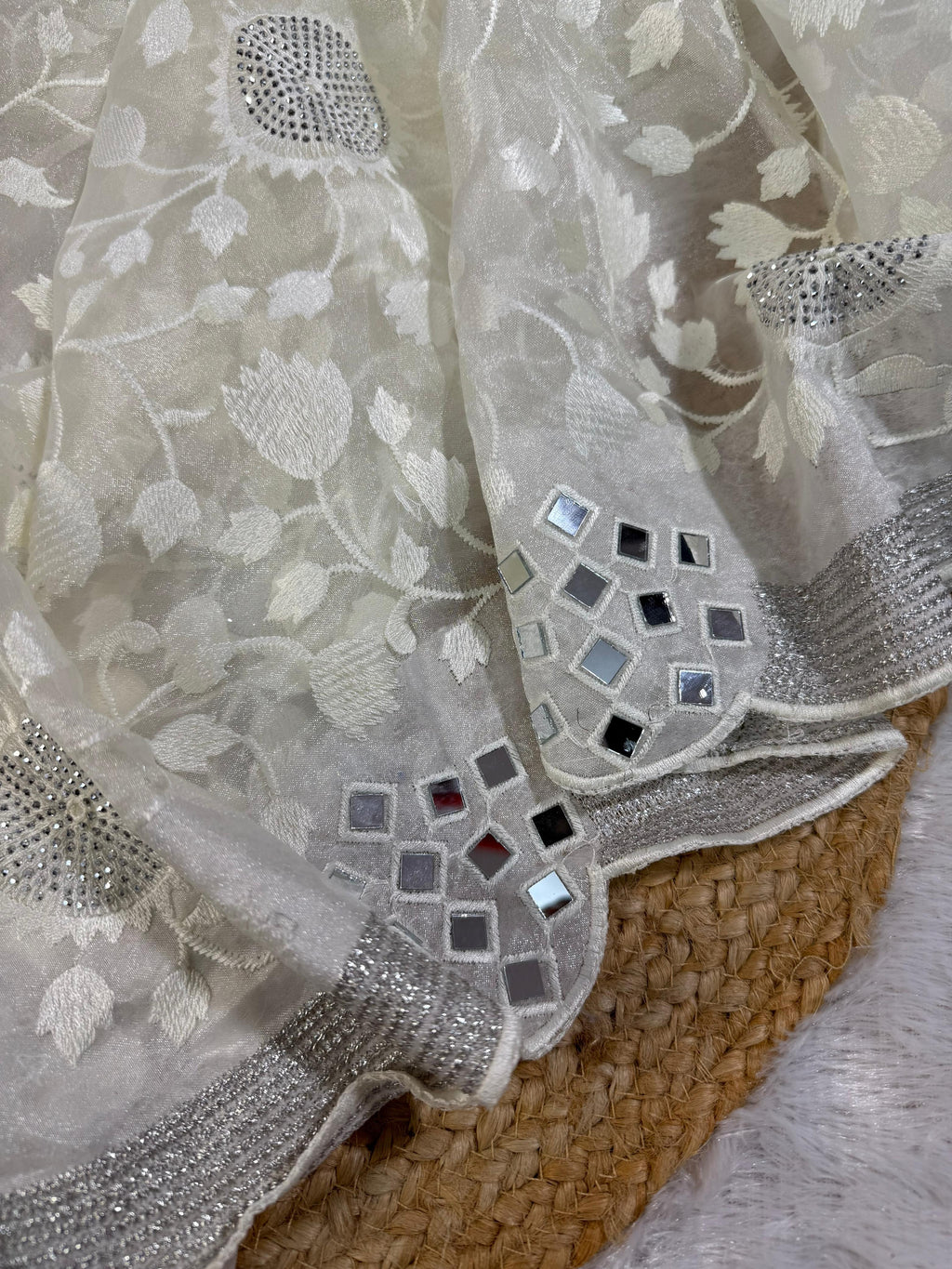 ORGANZA SPARKLE SAREE