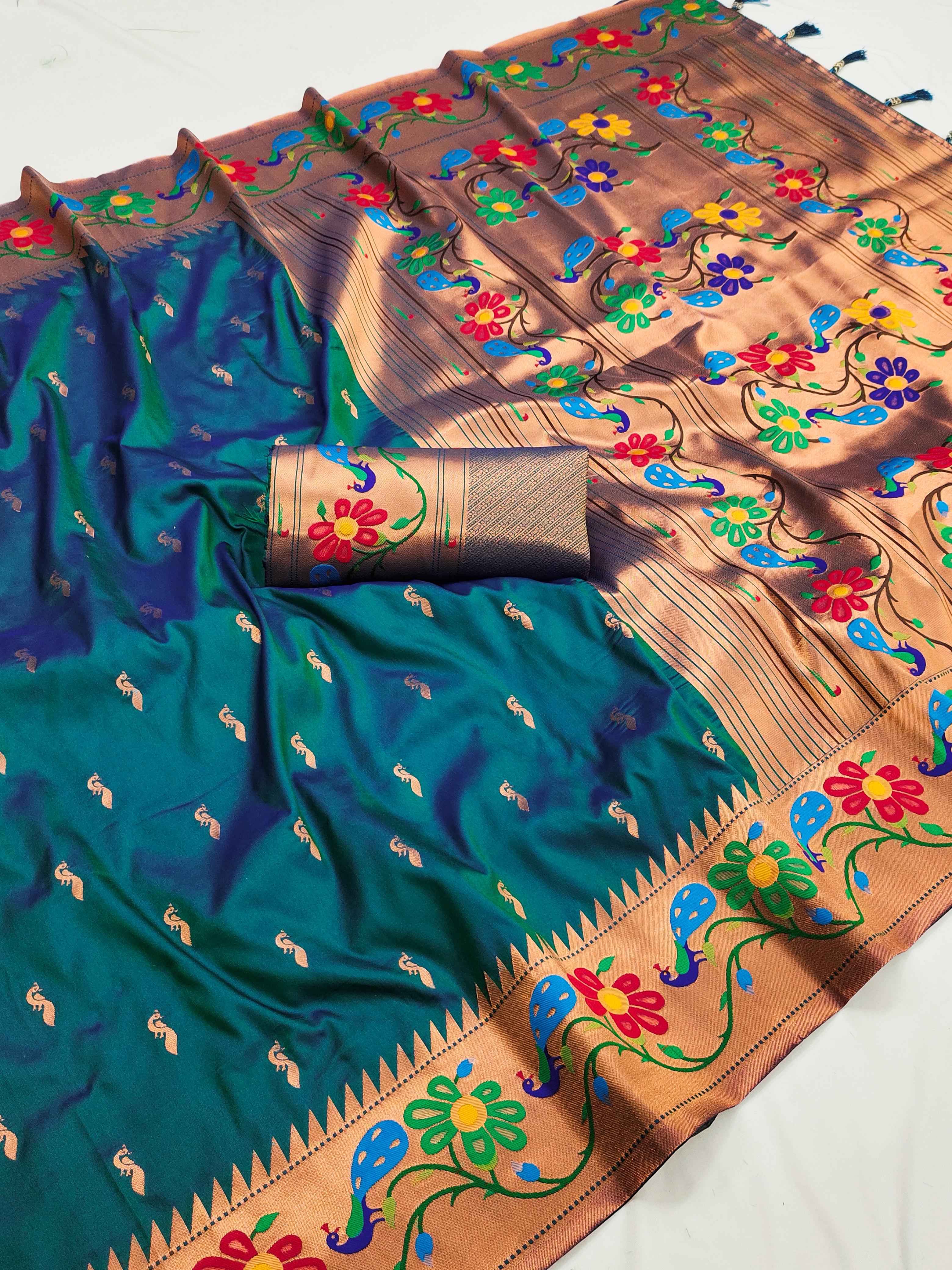 SOFT PAITHANI SILK SAREE