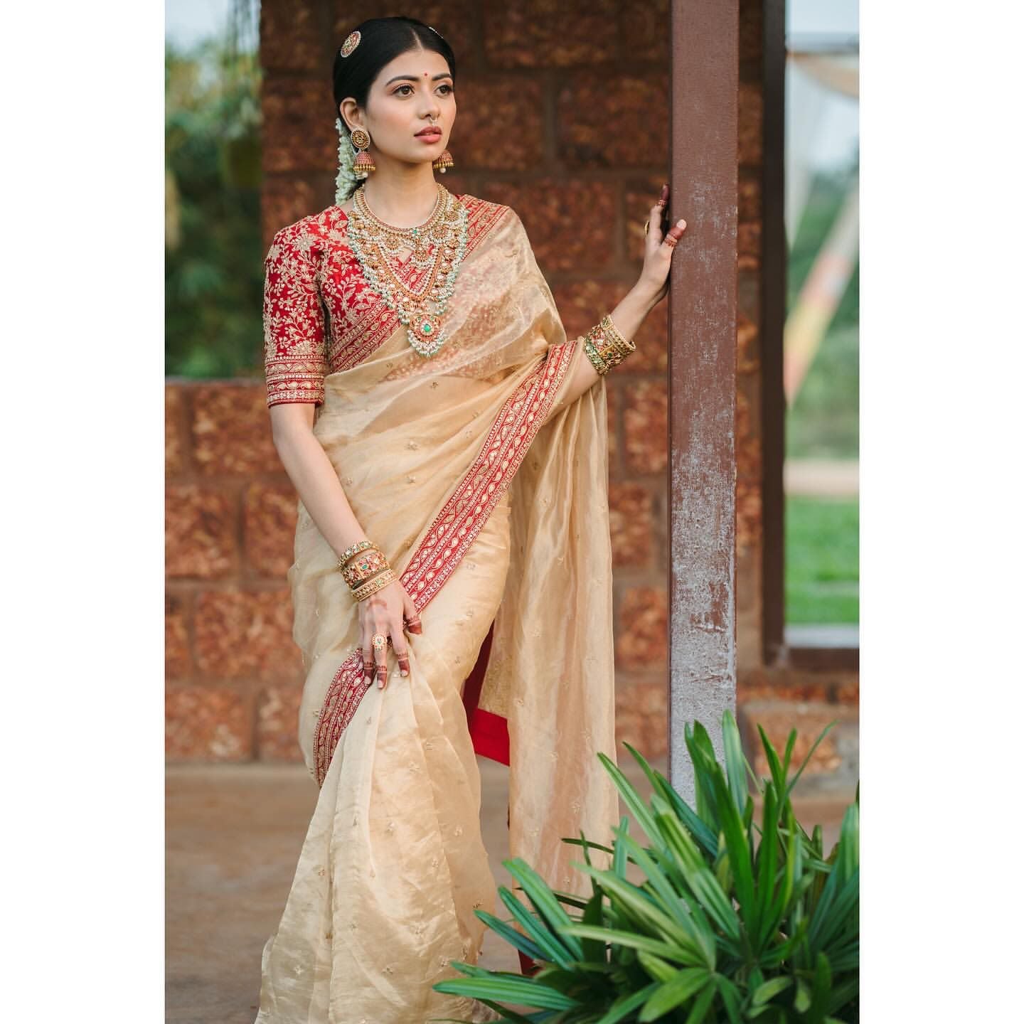 Heavy Soft Organza Wedding Saree
