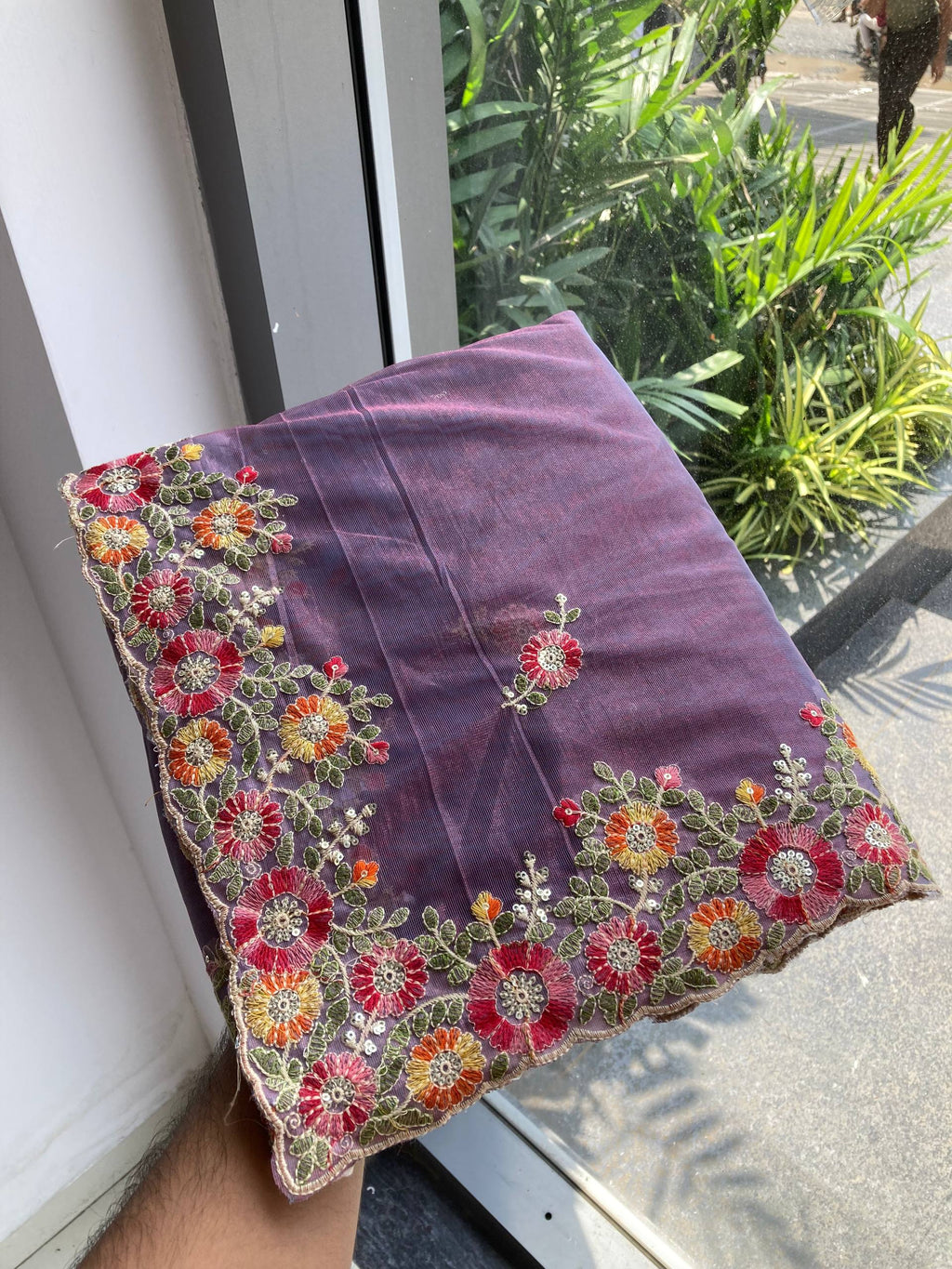 Party Wear Soft Twill Net Saree