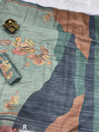 PURE TUSSER COTTON SAREE