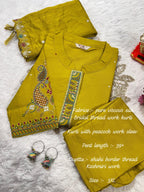 PURE MUSLIN SILK KURTI