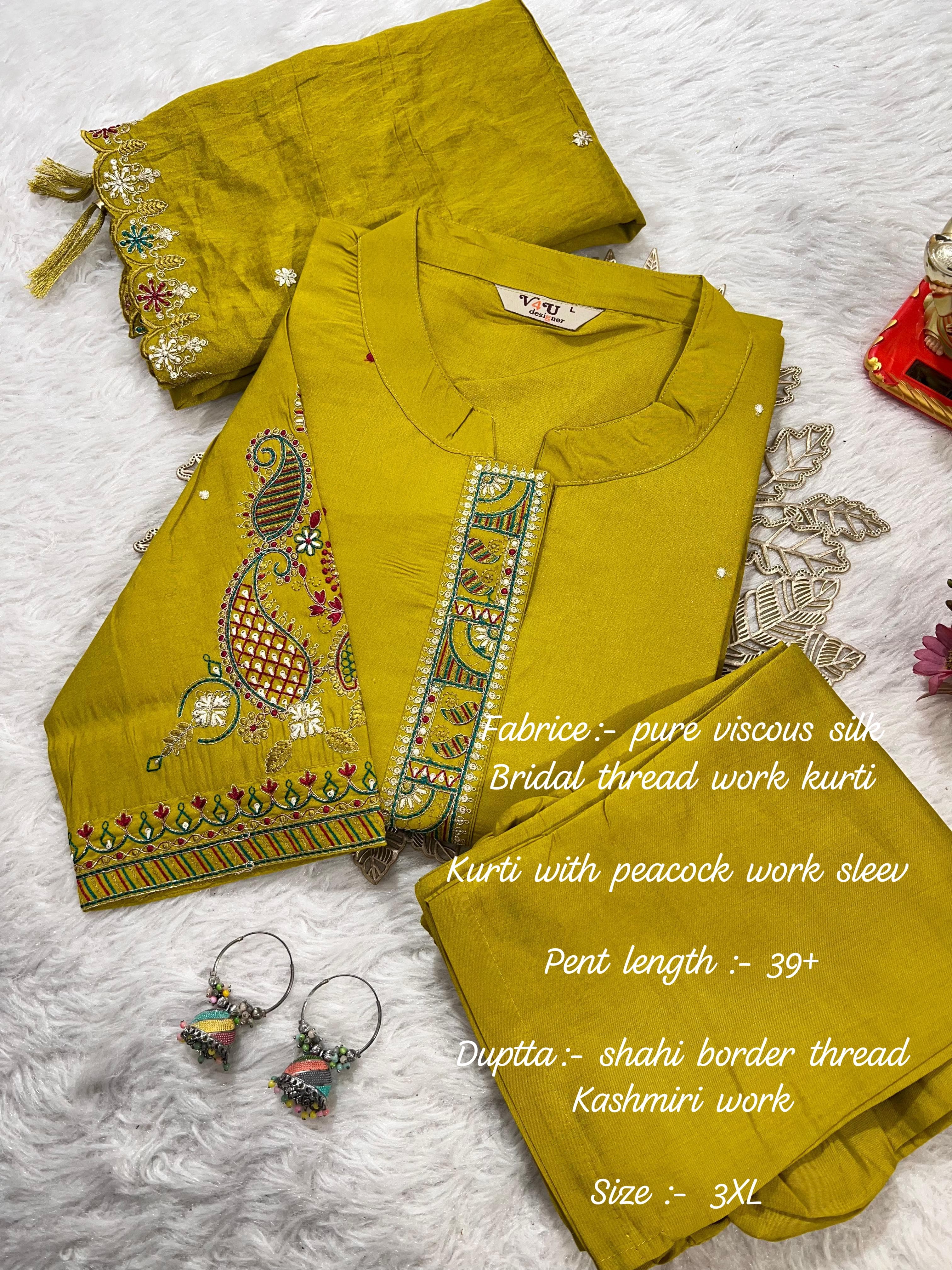 PURE MUSLIN SILK KURTI