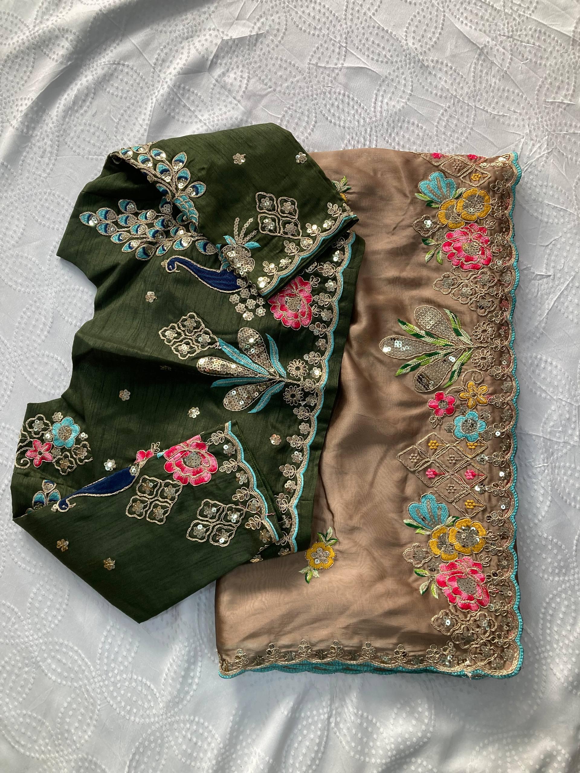 Soft Rangoli Silk Saree