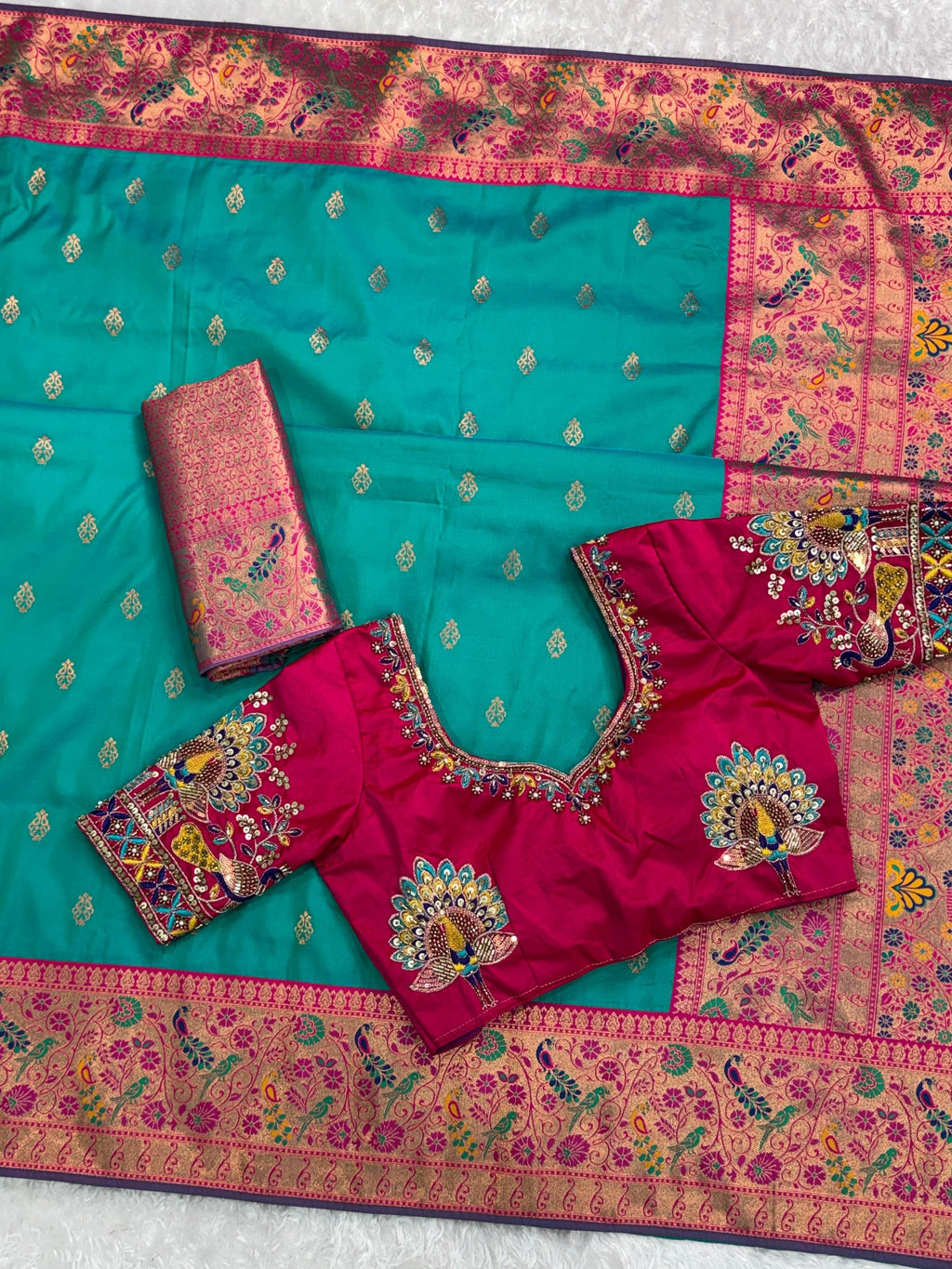 Fancy Tussles Apsara Saree