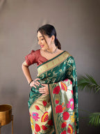 Pure Soft Paithani Silk Saree