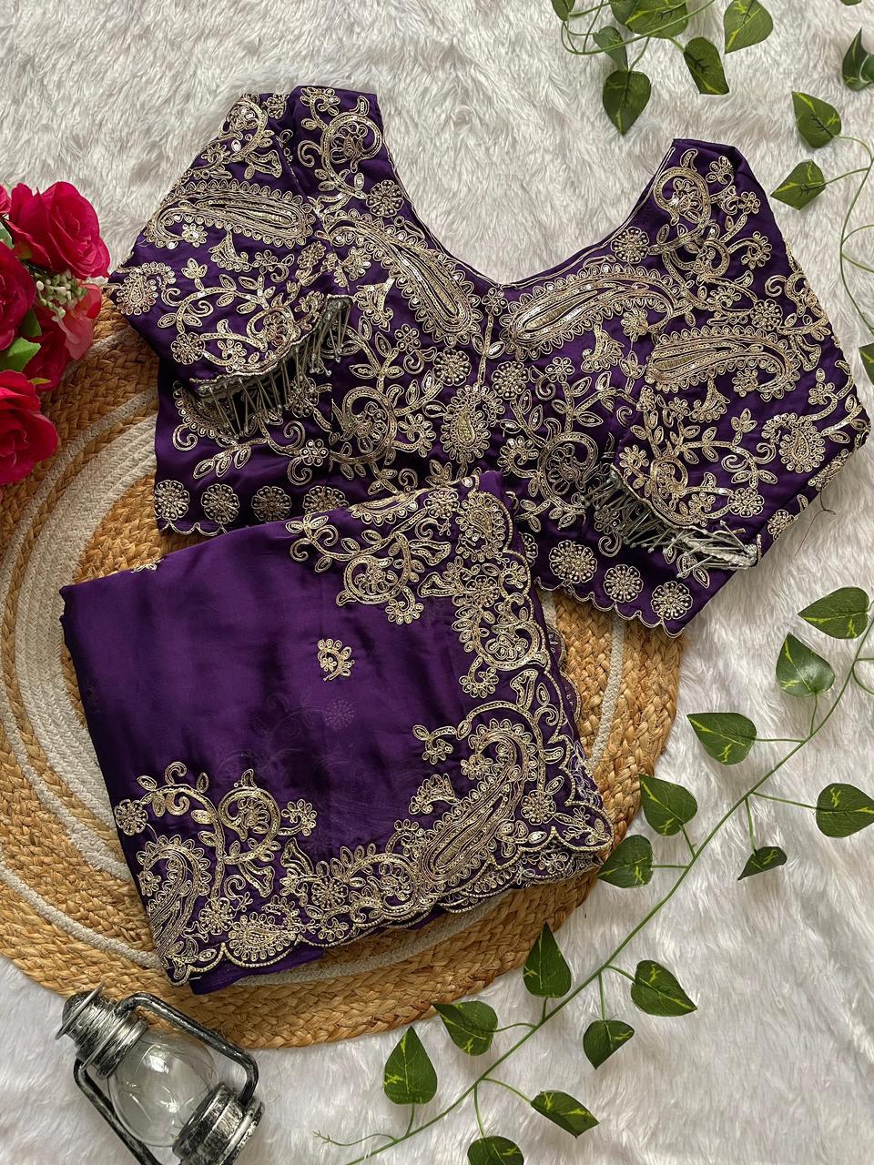 PURE SOFT RANGOLI SILK SAREE