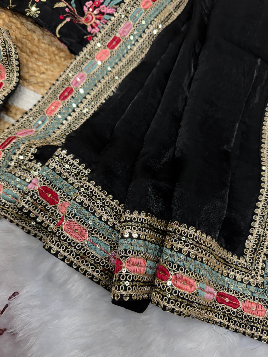 Pure space silk saree