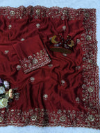 Soft Rangoli Silk Sequence Saree