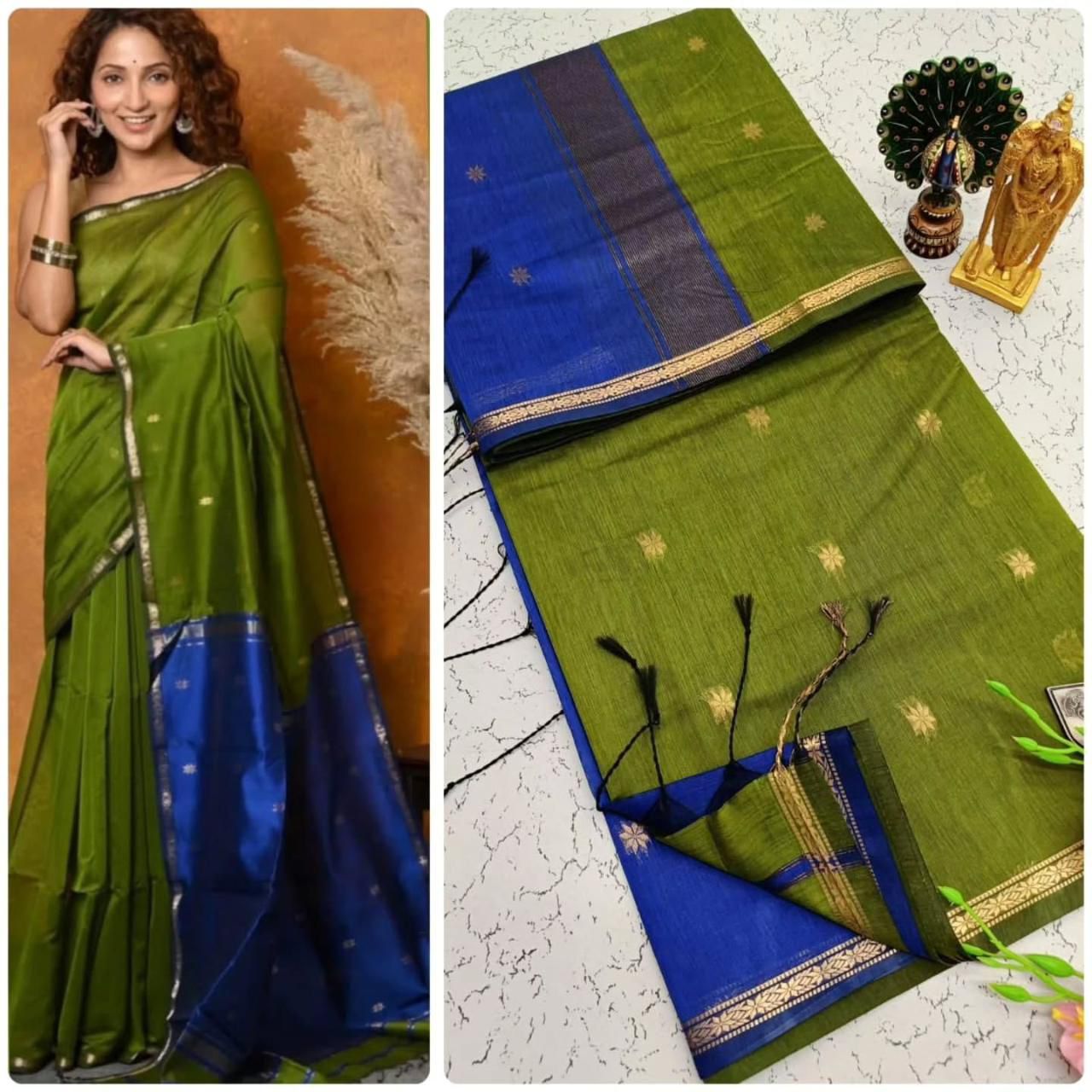 MAHESHWARI SILK COTTON SAREE
