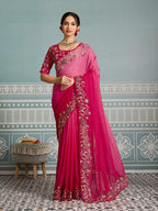 Soft Star Georgette Saree
