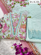 Anarkali Kurti With beautiful Floral print