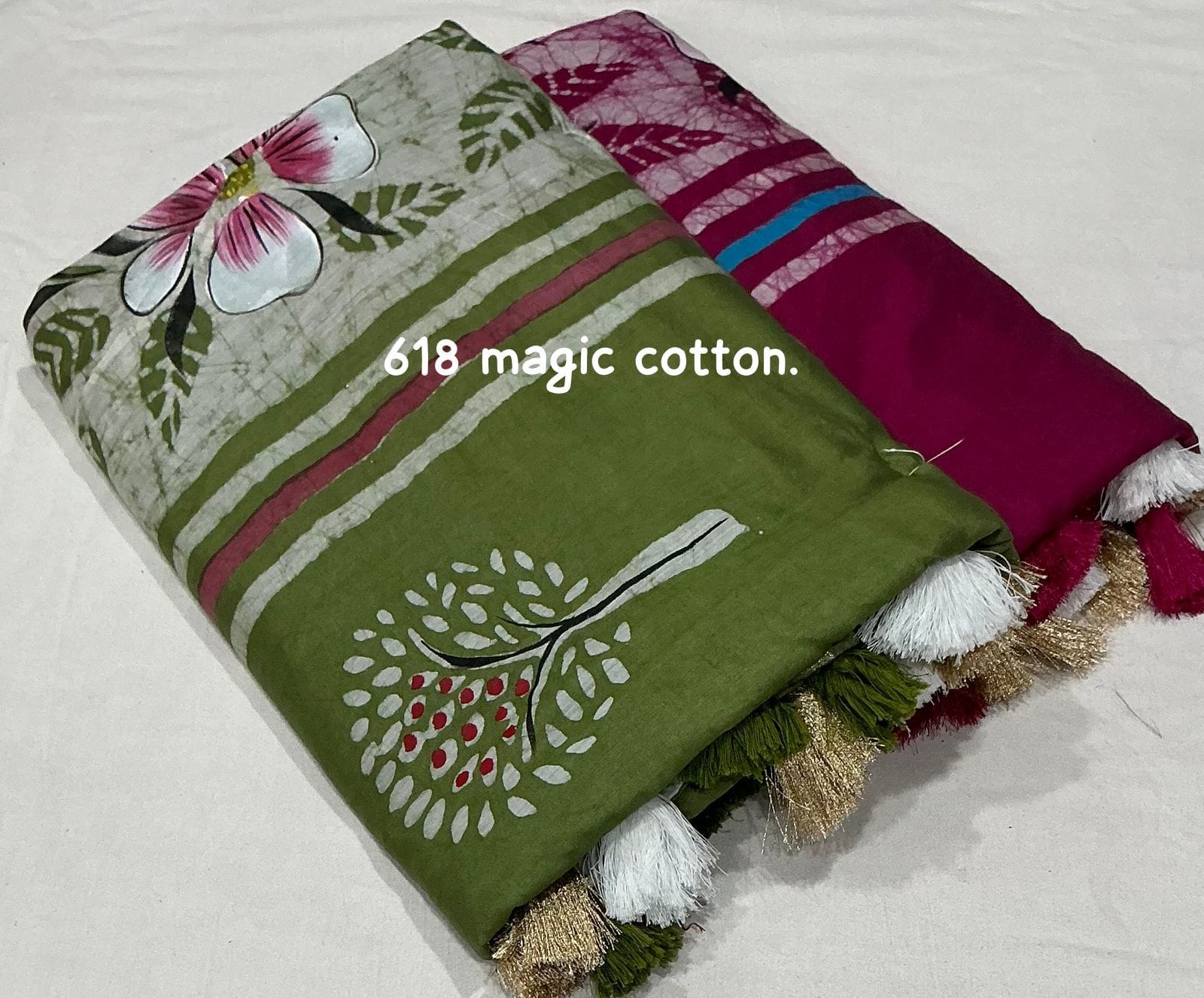 pure chanderi collection Saree
