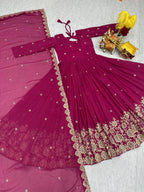New Festival Long Gown & Duptta