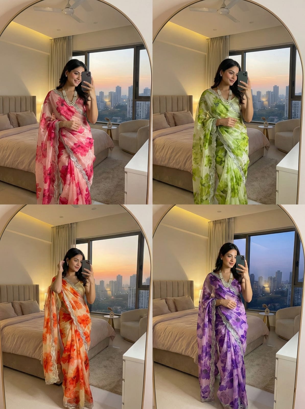 Pure Soft Zimmy Choo Silk Saree