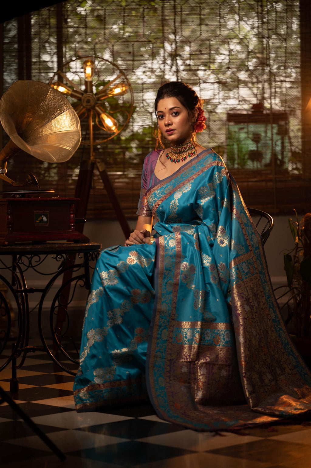 Soft Banarasi Silk Saree